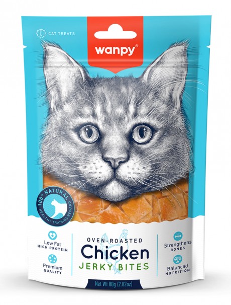 Wanpy Kalsiyumlu Gerçek Tavuk Sargı Köpek Ödülü 100 gr