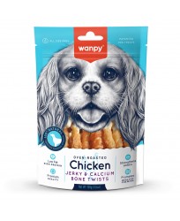 Wanpy Kalsiyumlu Gerçek Tavuk Sargı Köpek Ödülü 100 gr